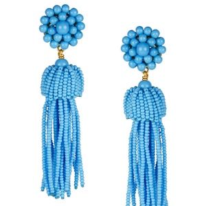 Lisi Lerch Beaded Tassel Earrings